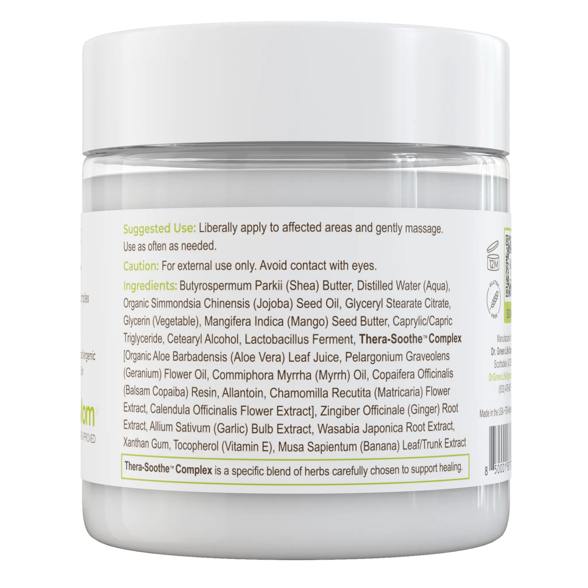 Cleanest Cure™ Dr. Balm™ (With Thera-Soothe™ Complex) - 4 oz.