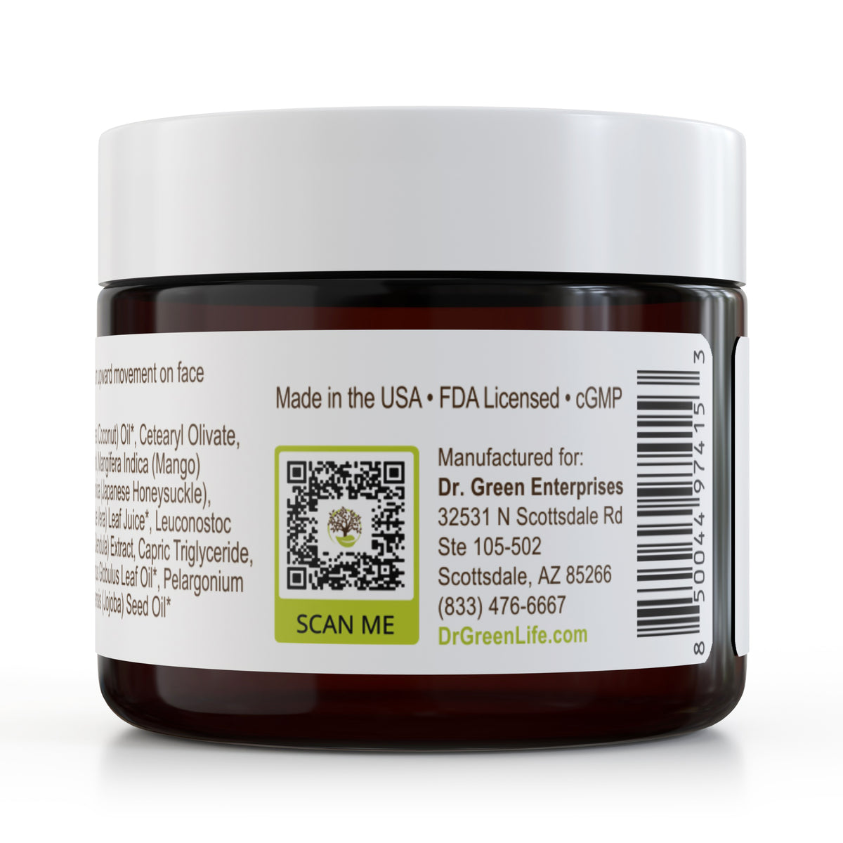 Literally The Cleanest™ Hydrating Face Cream (For Dry Skin Types) - 1.7 oz.