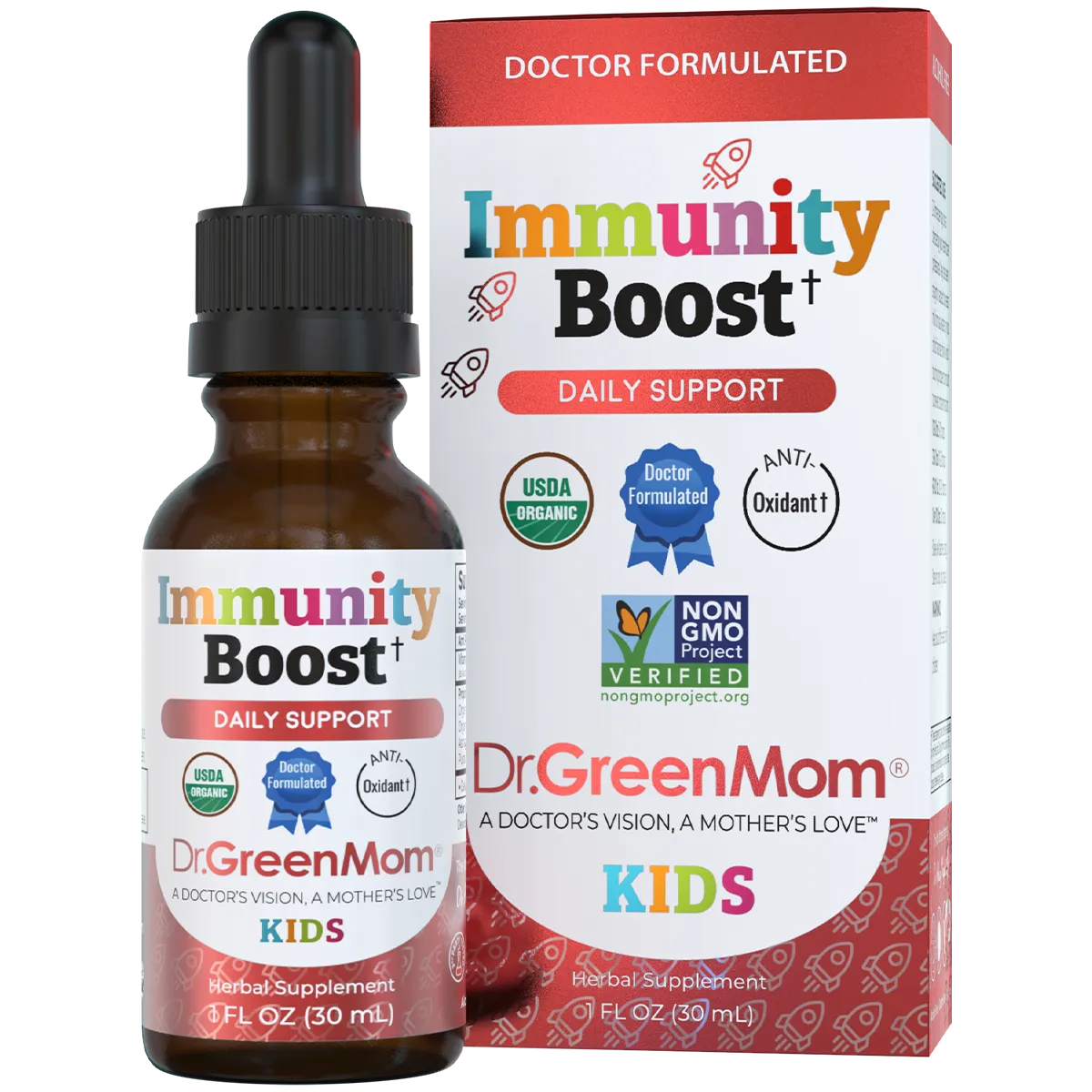 USDA Organic Immunity Boost (Infants & Kids) Dr. Green Life USDA Organic Immunity Boost (Infants & Kids) Dr. Green Life