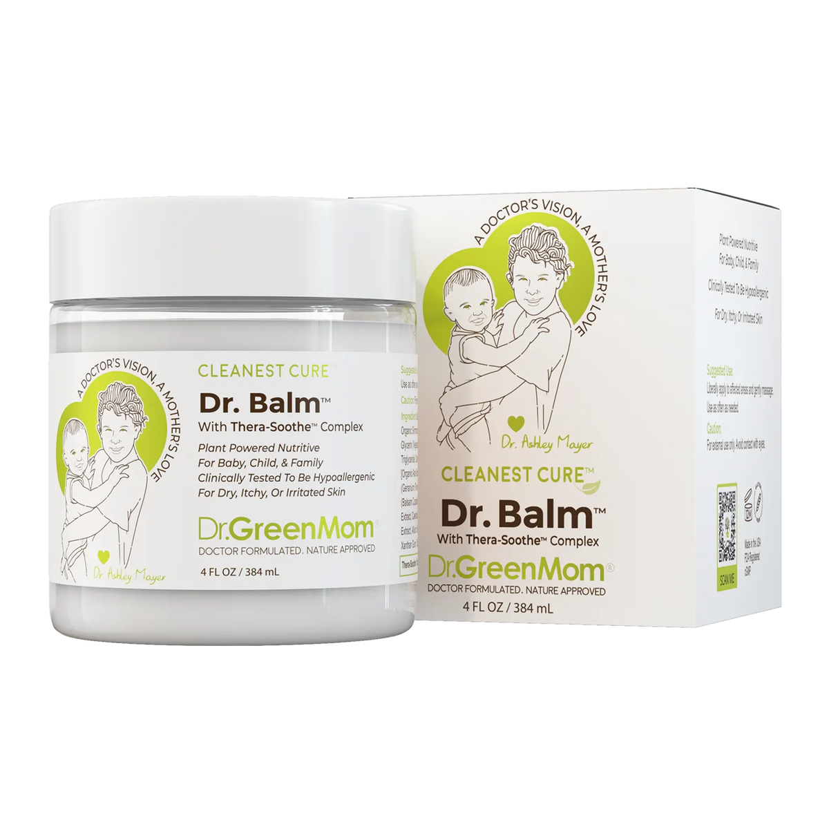 Cleanest Cure™ Dr. Balm™ (With Thera-Soothe™ Complex) - 4 oz.