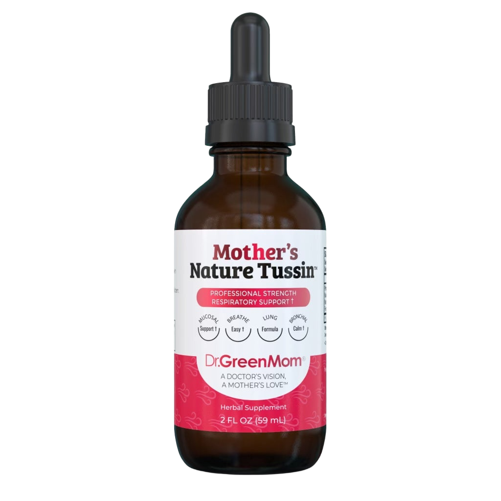 Mother’s Nature Tussin* (choose for lower respiratory irritation)