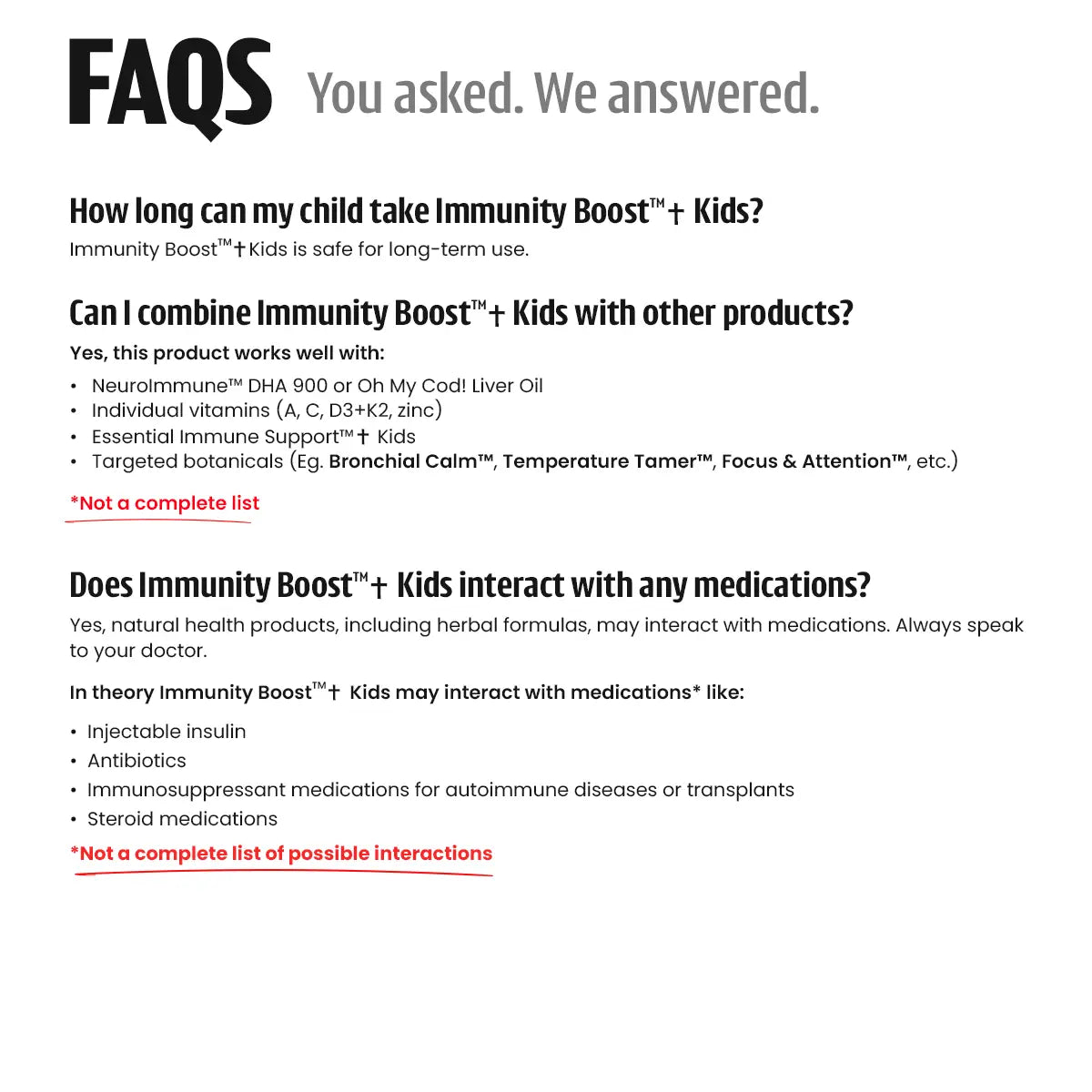 Immunity Boost™✝︎ Kids