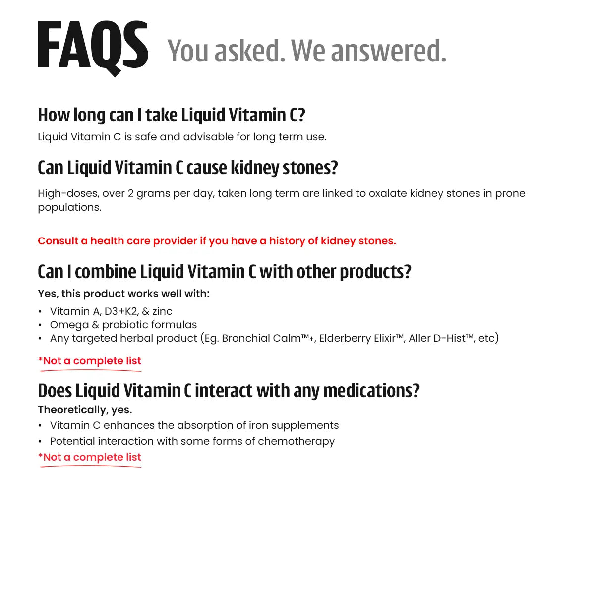 Immune Liquid Vitamin C