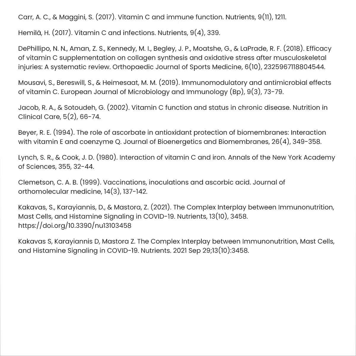 Immune Liquid Vitamin C