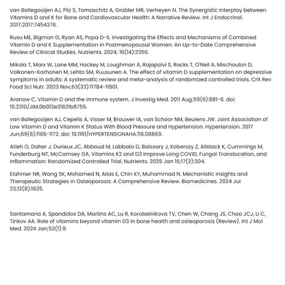 Vitamin D3+K2 (2,000IU)