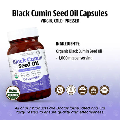 Black Cumin Seed Oil Capsules