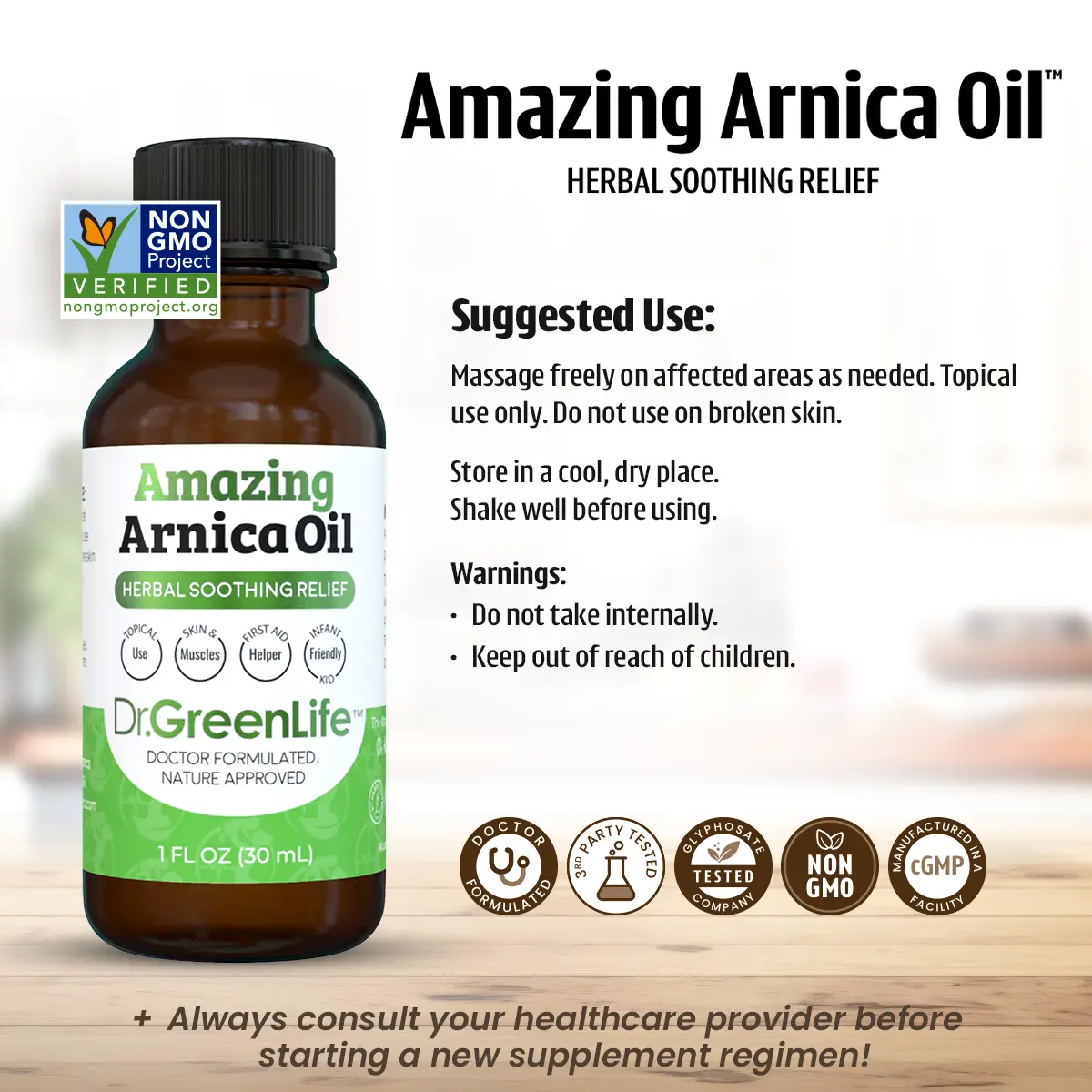 Amazing Arnica Oil™