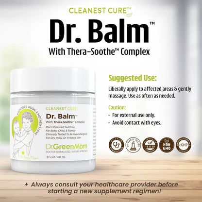 Cleanest Cure™ Dr. Balm™ (With Thera-Soothe™ Complex) - 4 oz.