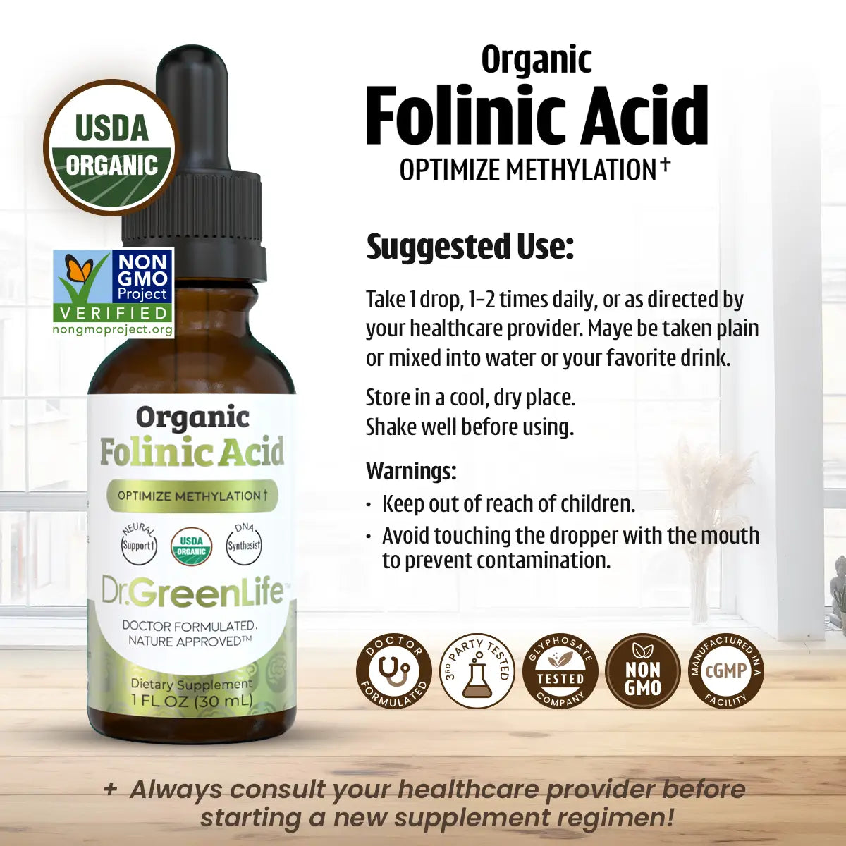 Organic Folinic Acid