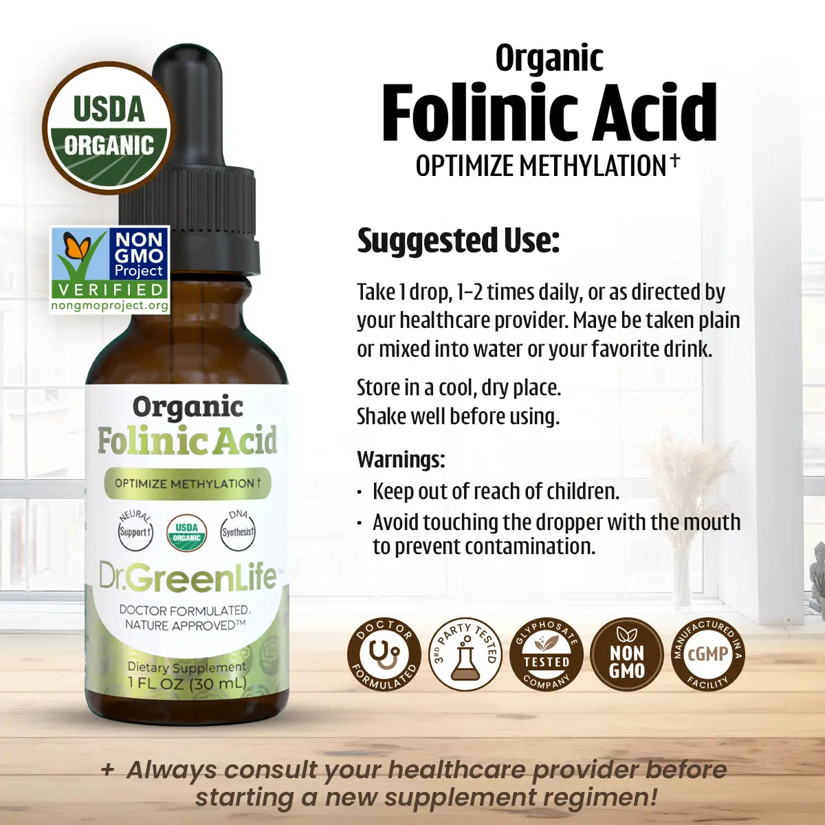 Organic Folinic Acid