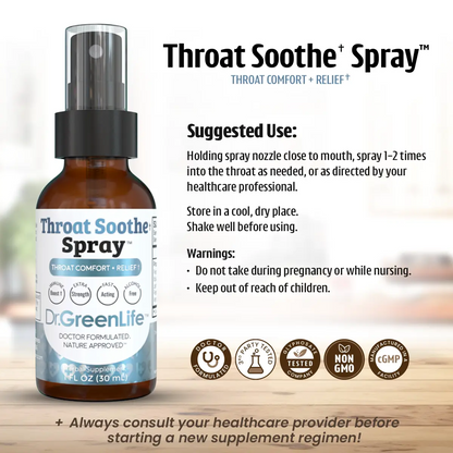 Throat Soothe✝︎ Spray™ (with Propolis)