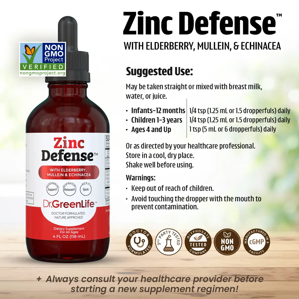 Immune Liquid Zinc