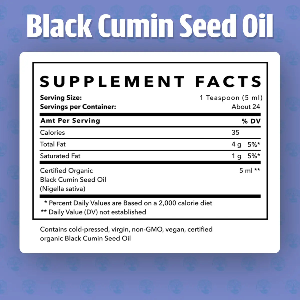 Black Cumin Seed Oil