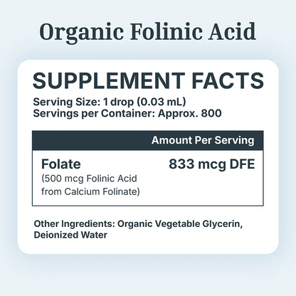 Organic Folinic Acid