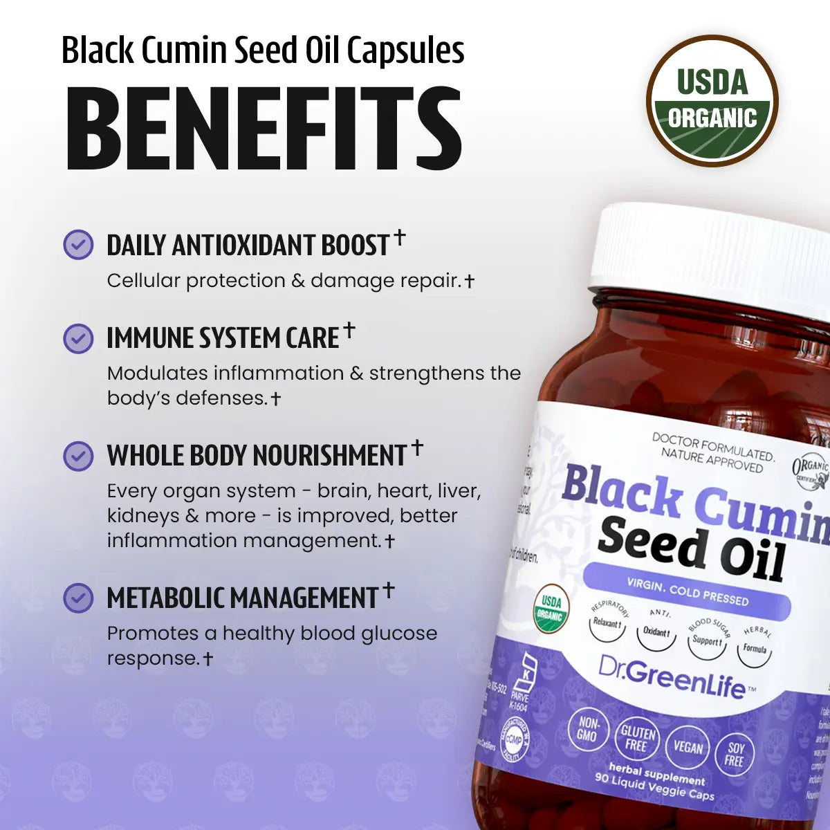 Black Cumin Seed Oil Capsules
