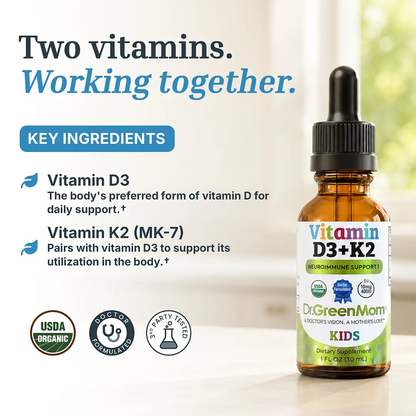 Vitamin D3+K2 (400IU)