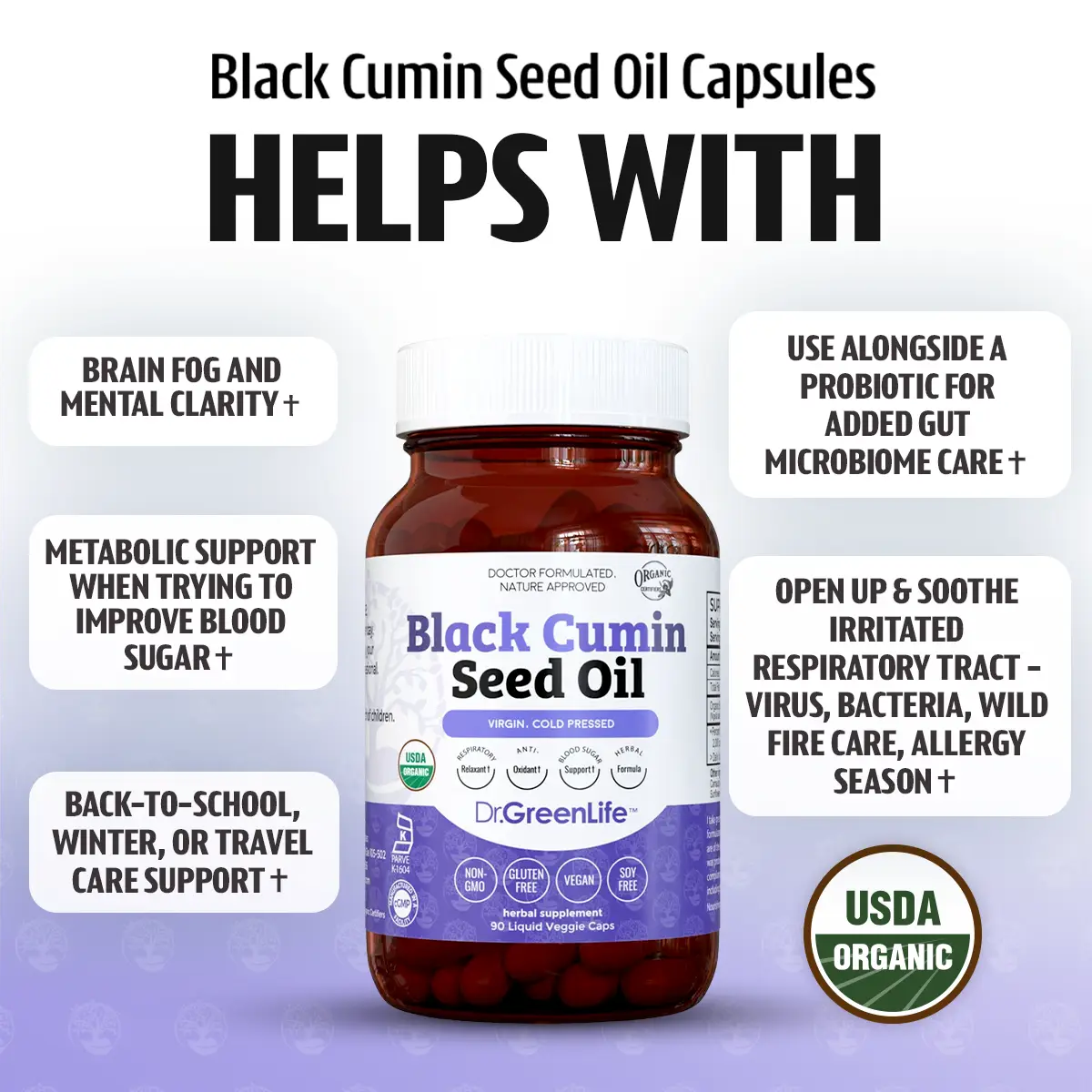 Black Cumin Seed Oil Capsules