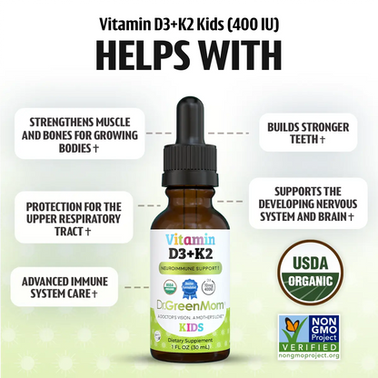 Vitamin D3+K2 (400IU)