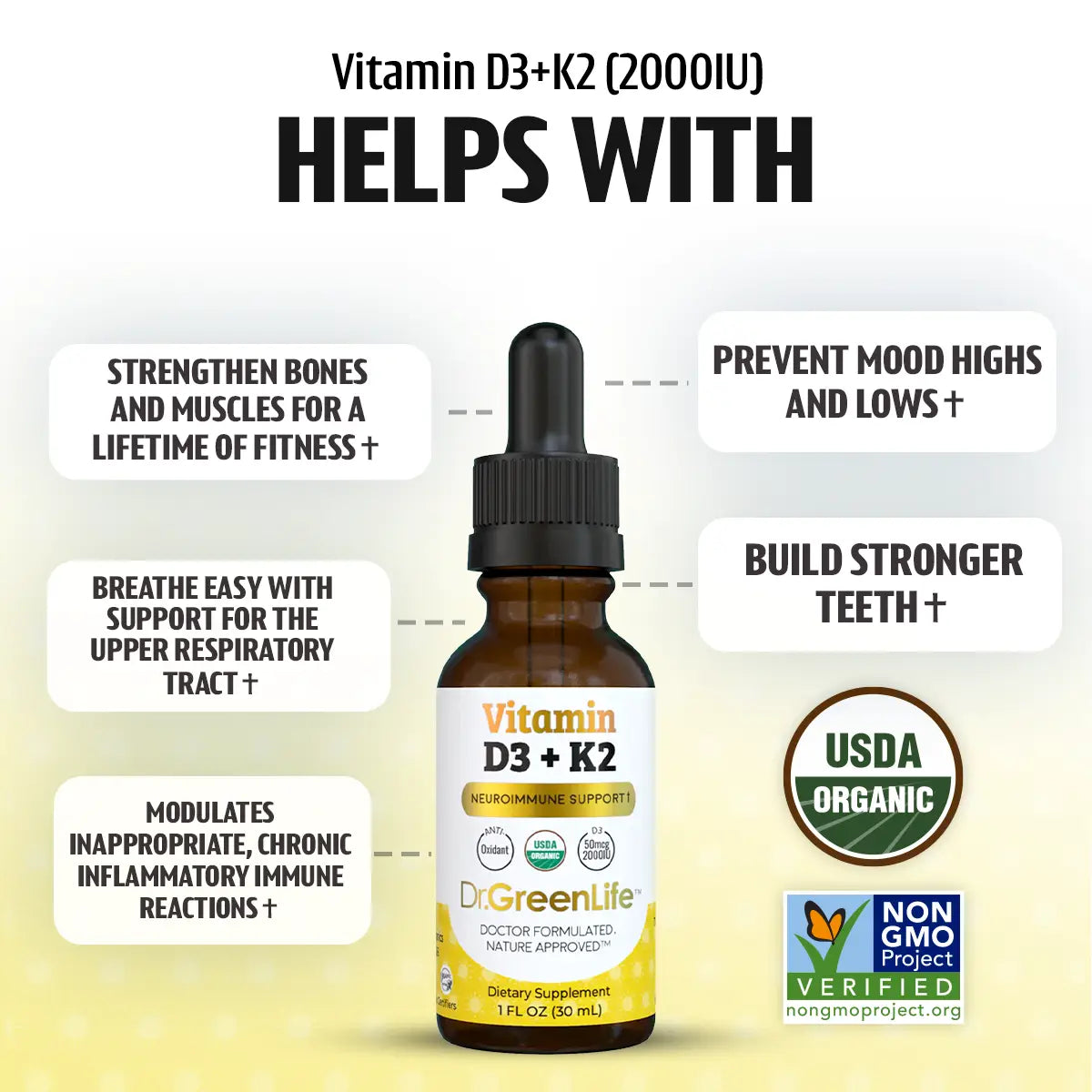Vitamin D3+K2 (2,000IU)