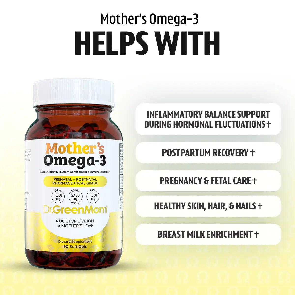 Mother's Omega-3 Pharmaceutical Grade