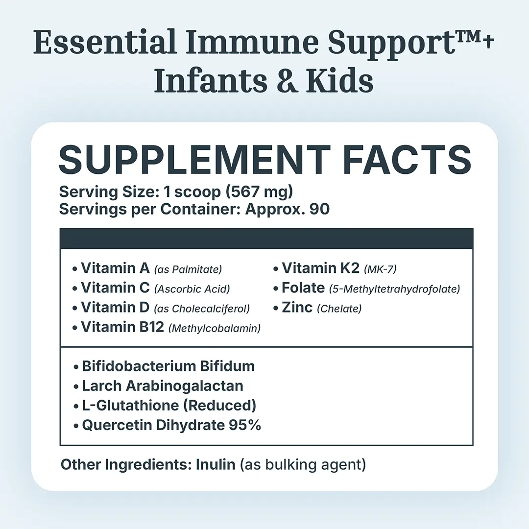 Essential Immune Support™✝︎ Infants & Kids