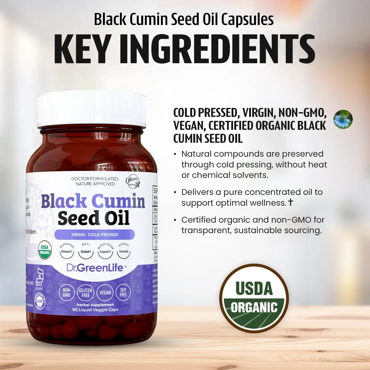 Black Cumin Seed Oil Capsules