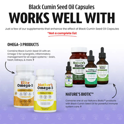 Black Cumin Seed Oil Capsules