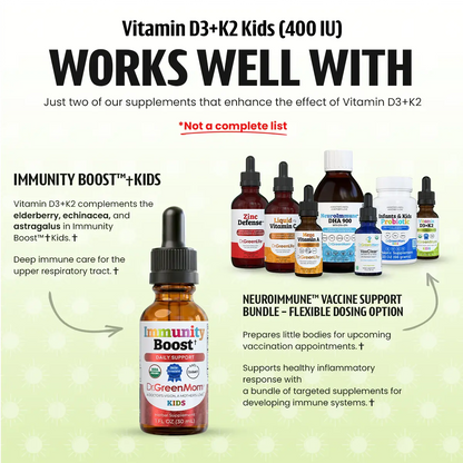 Vitamin D3+K2 (400IU)