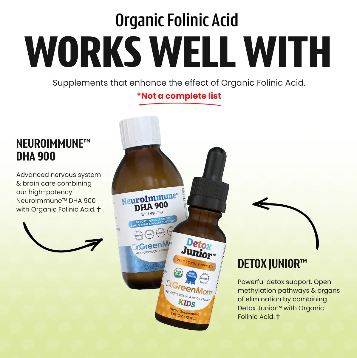 Organic Folinic Acid  Dr. Green Life