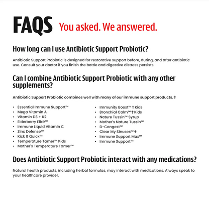 Antibiotic Support Probiotic