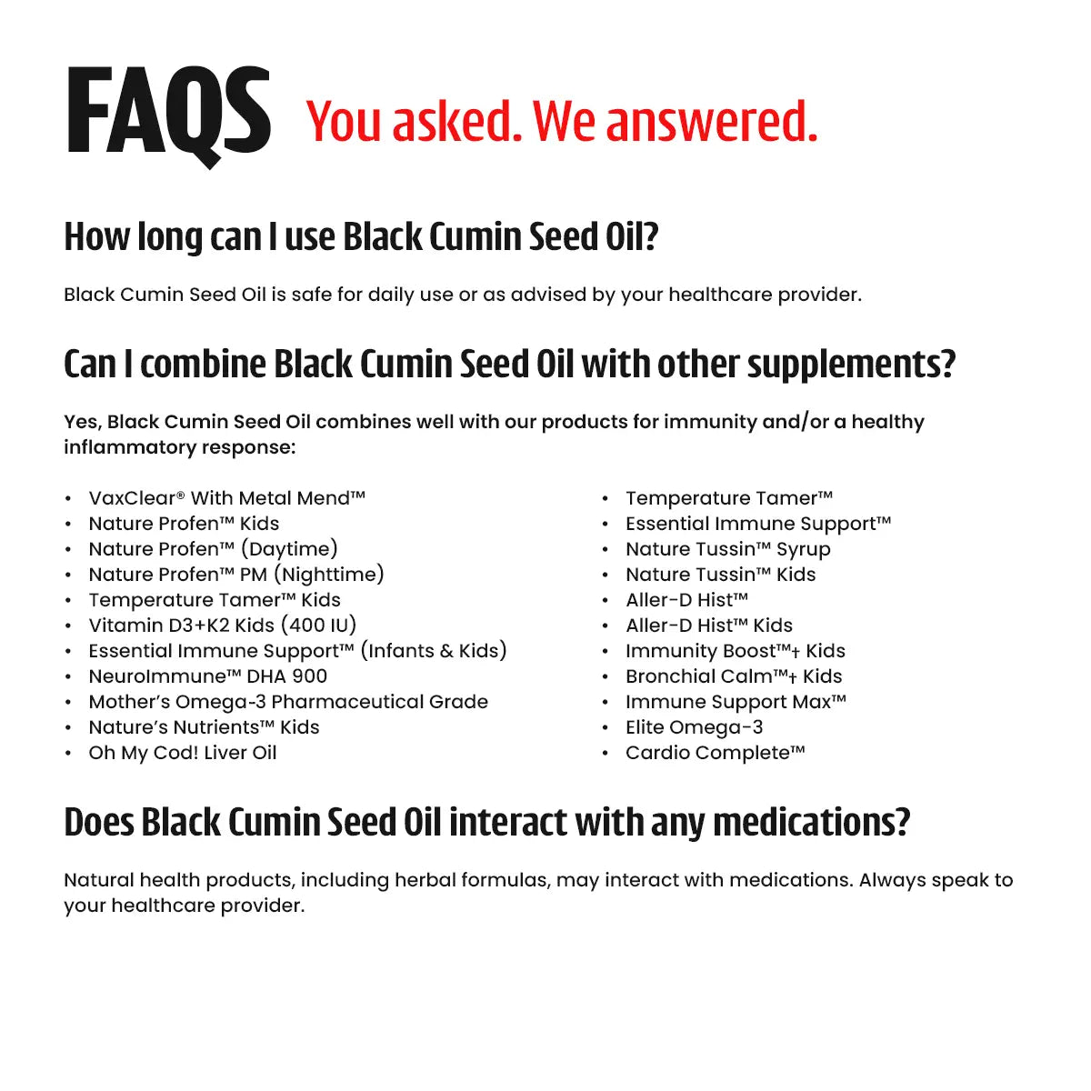Black Cumin Seed Oil