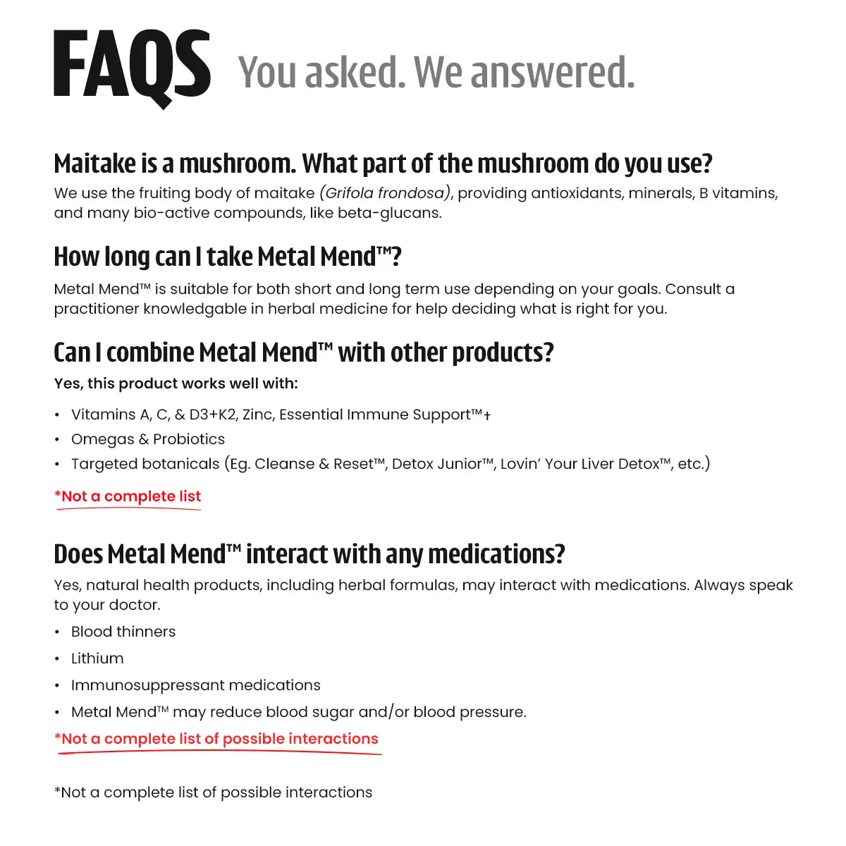 Metal Mend™ (Heavy Metal Detox)