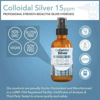 Colloidal Silver 15ppm