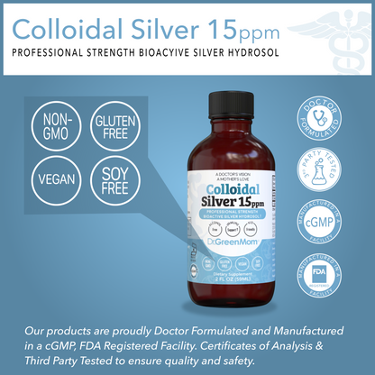 Colloidal Silver 15ppm