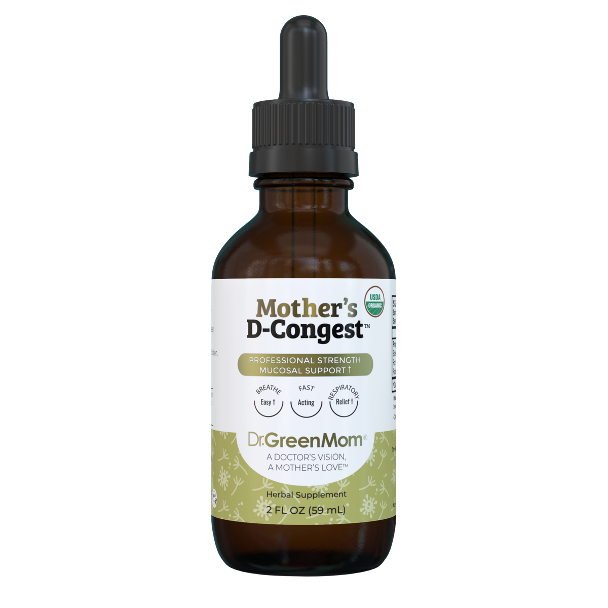 Mother’s D Congest* (choose for sinus and nasal mucous)