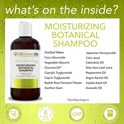 Literally The Cleanest™ Moisturizing Botanical Shampoo (For All Hair Types) - 8 oz.