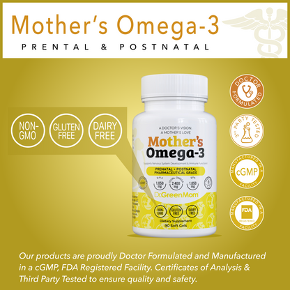 Mother's Omega-3 Pharmaceutical Grade