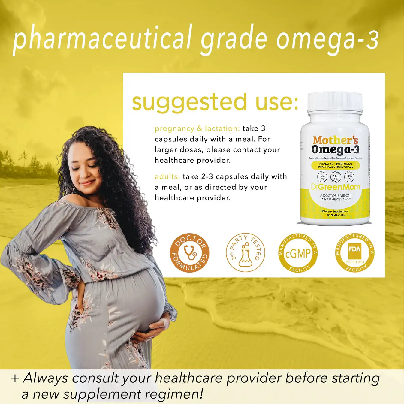 Mother's Omega-3 Pharmaceutical Grade