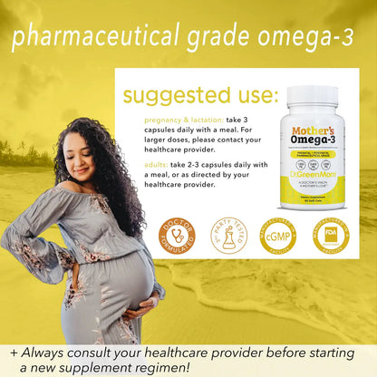 Mother's Omega-3 Pharmaceutical Grade