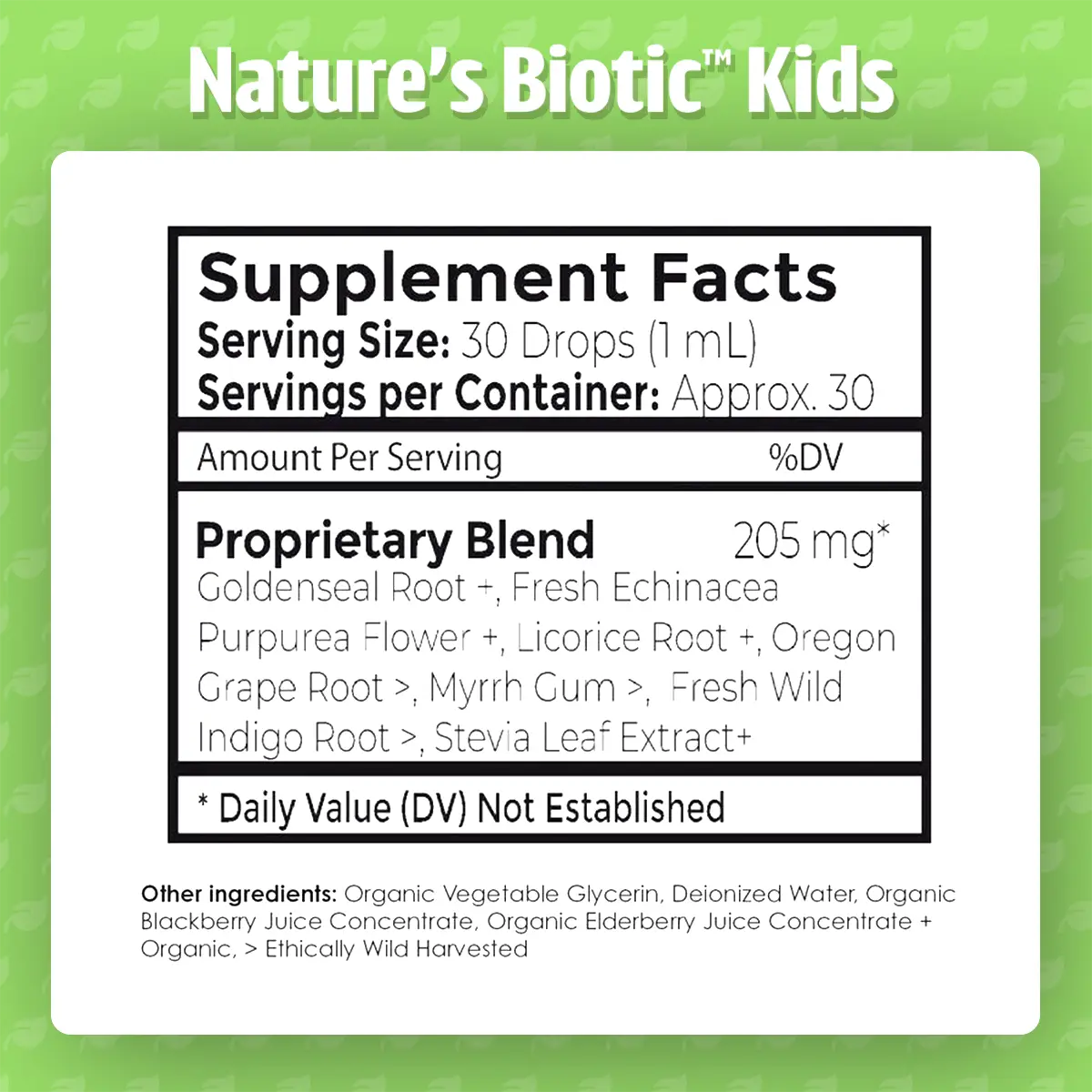 Nature's Biotic™ Kids