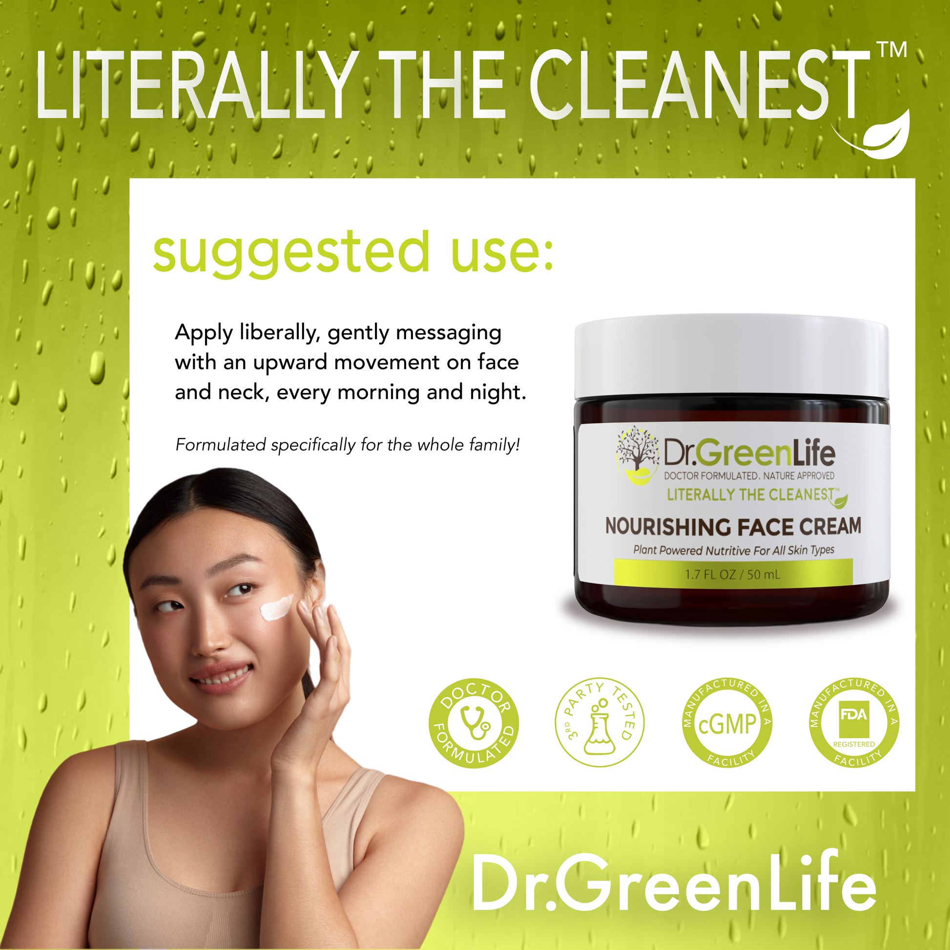 Literally The Cleanest™ Nourishing Face Cream (For All Skin Types Literally The Cleanest™ Nourishing Face Cream (For All Skin Types