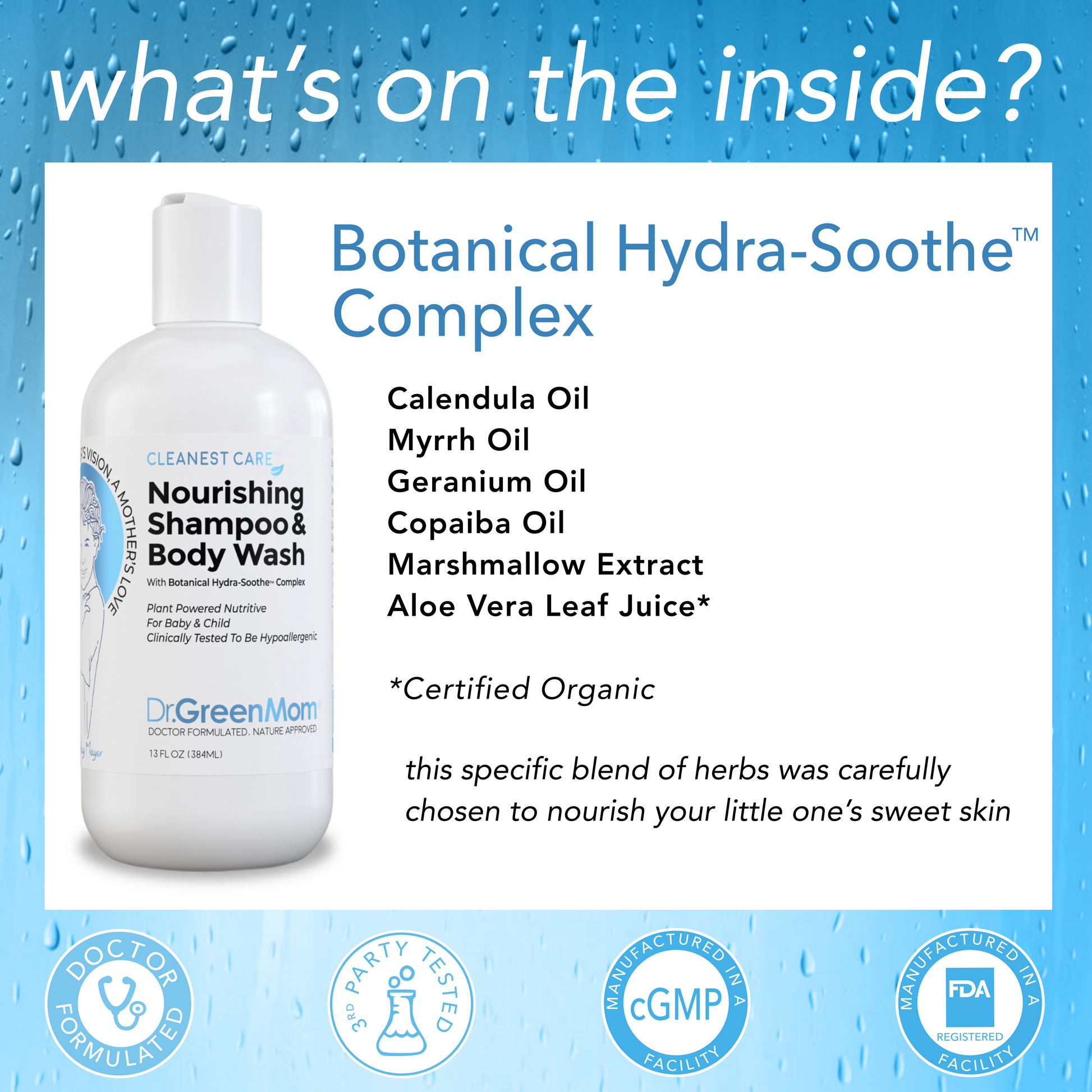 Cleanest Care™ Nourishing Shampoo & Body Wash (With Botanical Hydra-Soothe™ Complex) - 13 oz.