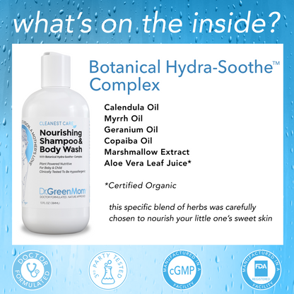 Cleanest Care™ Nourishing Shampoo & Body Wash (With Botanical Hydra-Soothe™ Complex) - 13 oz.