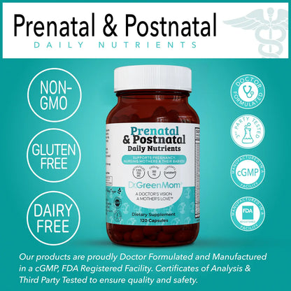 Prenatal/Postnatal Daily Nutrients Bundle