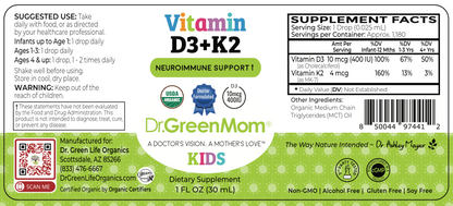 Vitamin D3+K2 (400IU)