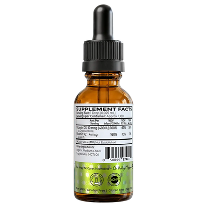 Vitamin D3+K2 (400IU)