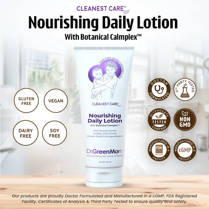 Cleanest Care™ Nourishing Daily Lotion (With Botanical Calmplex™) - 8 oz.