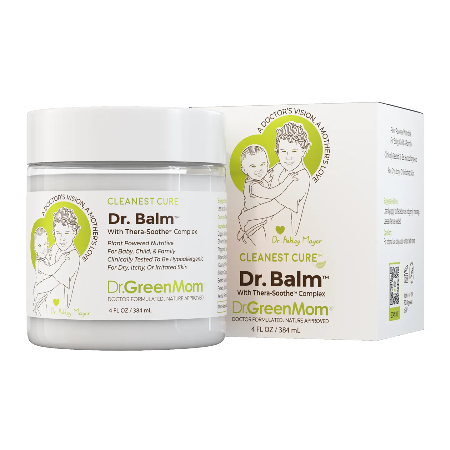 Cleanest Cure™ Dr. Balm™ (With Thera-Soothe™ Complex) - 4 oz.