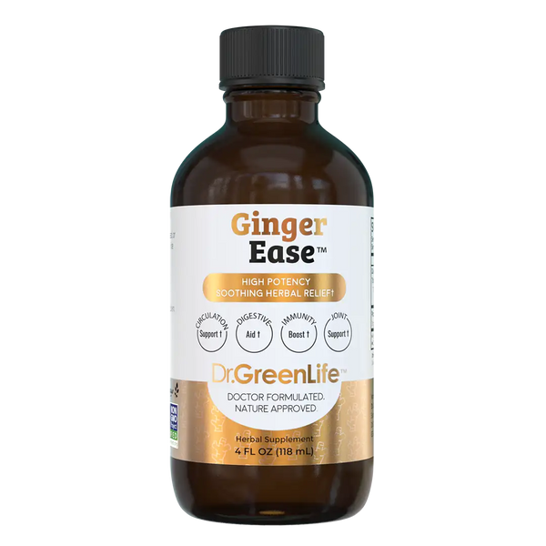 Ginger-Ease™ High Potency for Nausea & More – Dr. Green Life