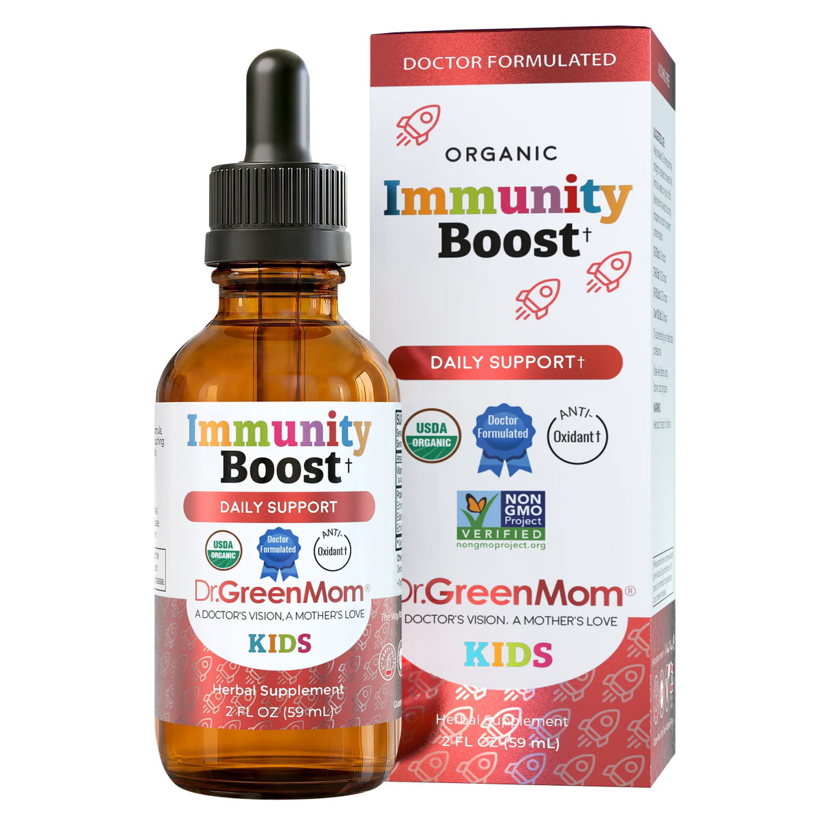 USDA Organic Immunity Boost (Infants & Kids) – Dr. Green Life